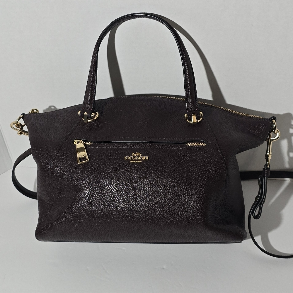 Coach Prairie Satchel Oxblood Color